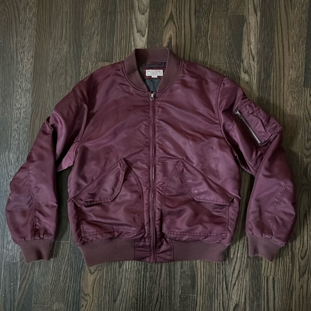 J Crew Wallace & Barnes Satin-Shell Jacket